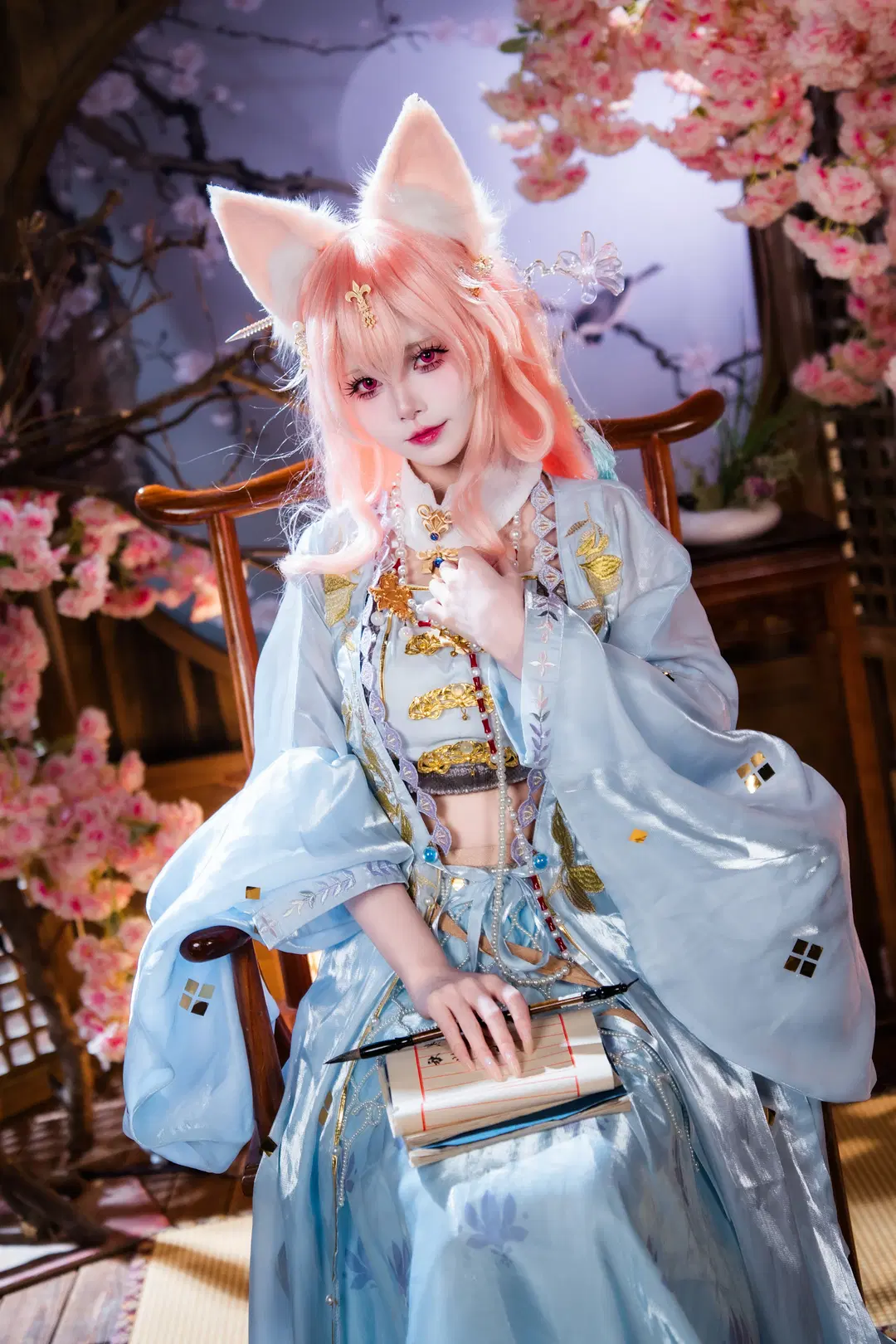 【鸿雪cos】明日方舟行梦侧畔 - 猫科狐狸米缸（痴呆版） - 第8张