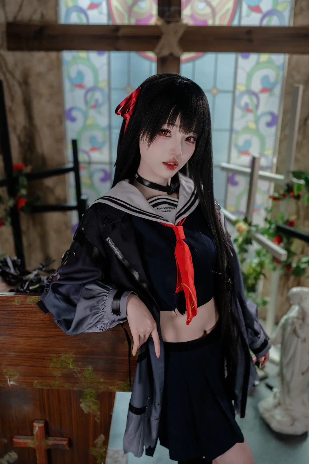 【千咲 コスプレ】『鳴潮』の残局、我が手で切り裂かん - 猫科狐狸米缸（痴呆版） - 6枚目