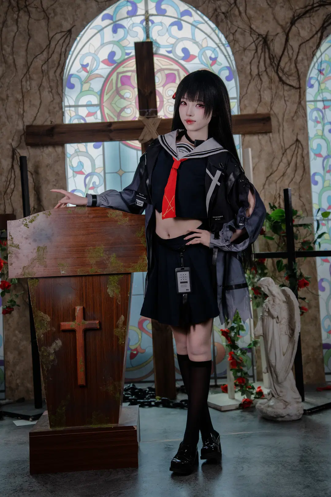 【千咲 コスプレ】『鳴潮』の残局、我が手で切り裂かん - 猫科狐狸米缸（痴呆版） - 9枚目