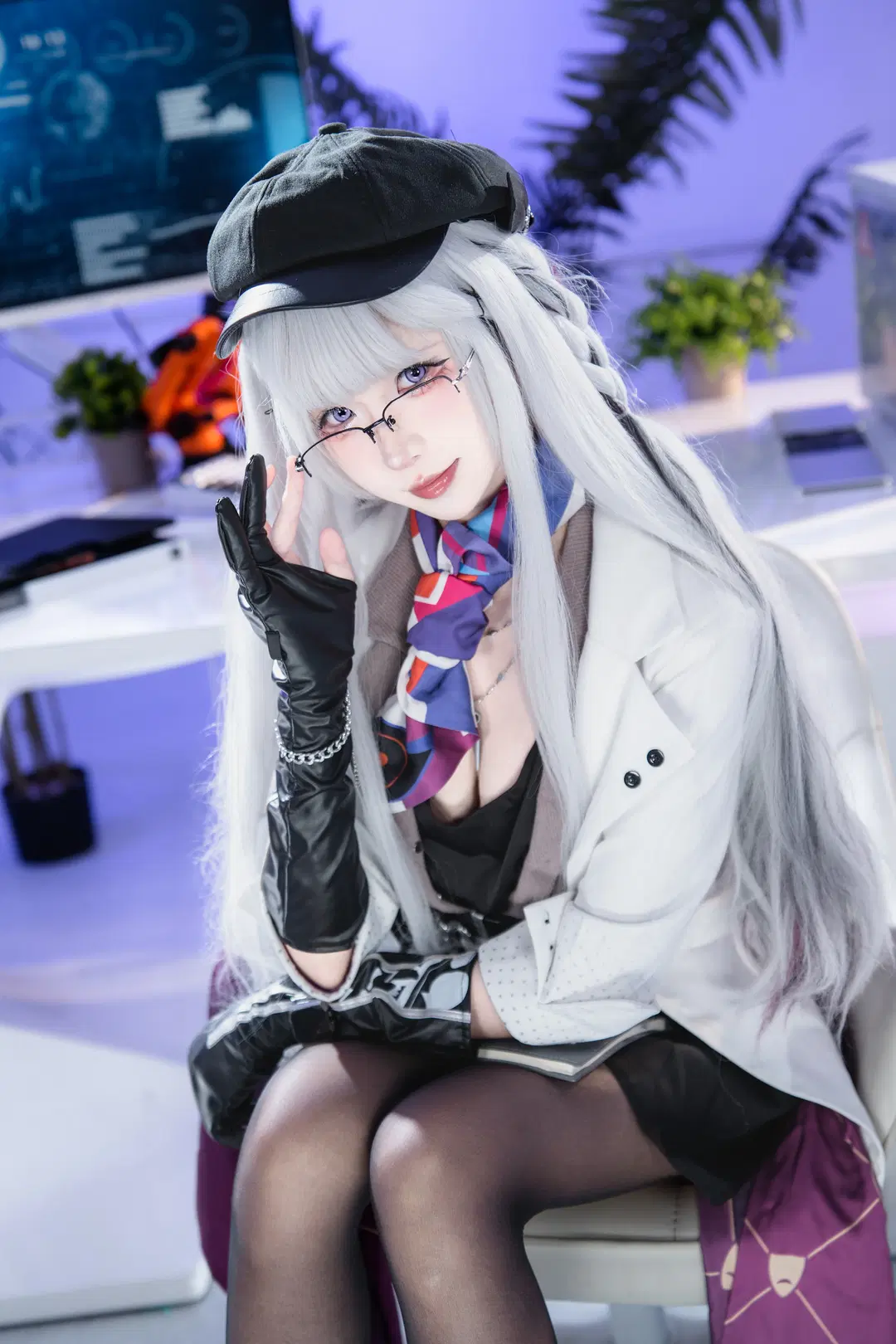 【虚照のコスプレ】『崩壊：スターレイル』漫画家・二維馬の原稿落とし日常：SF風 - 猫科狐狸米缸（痴呆版） - 7枚目