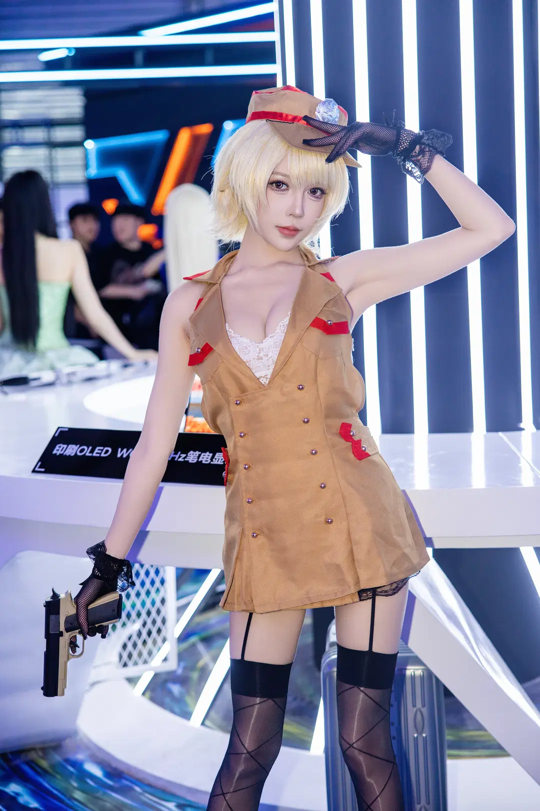 チャイナジョイ, ストッキング, キヤノン EOS R6 Mark III, スピリットフォックスコスプレ, クロスファイア