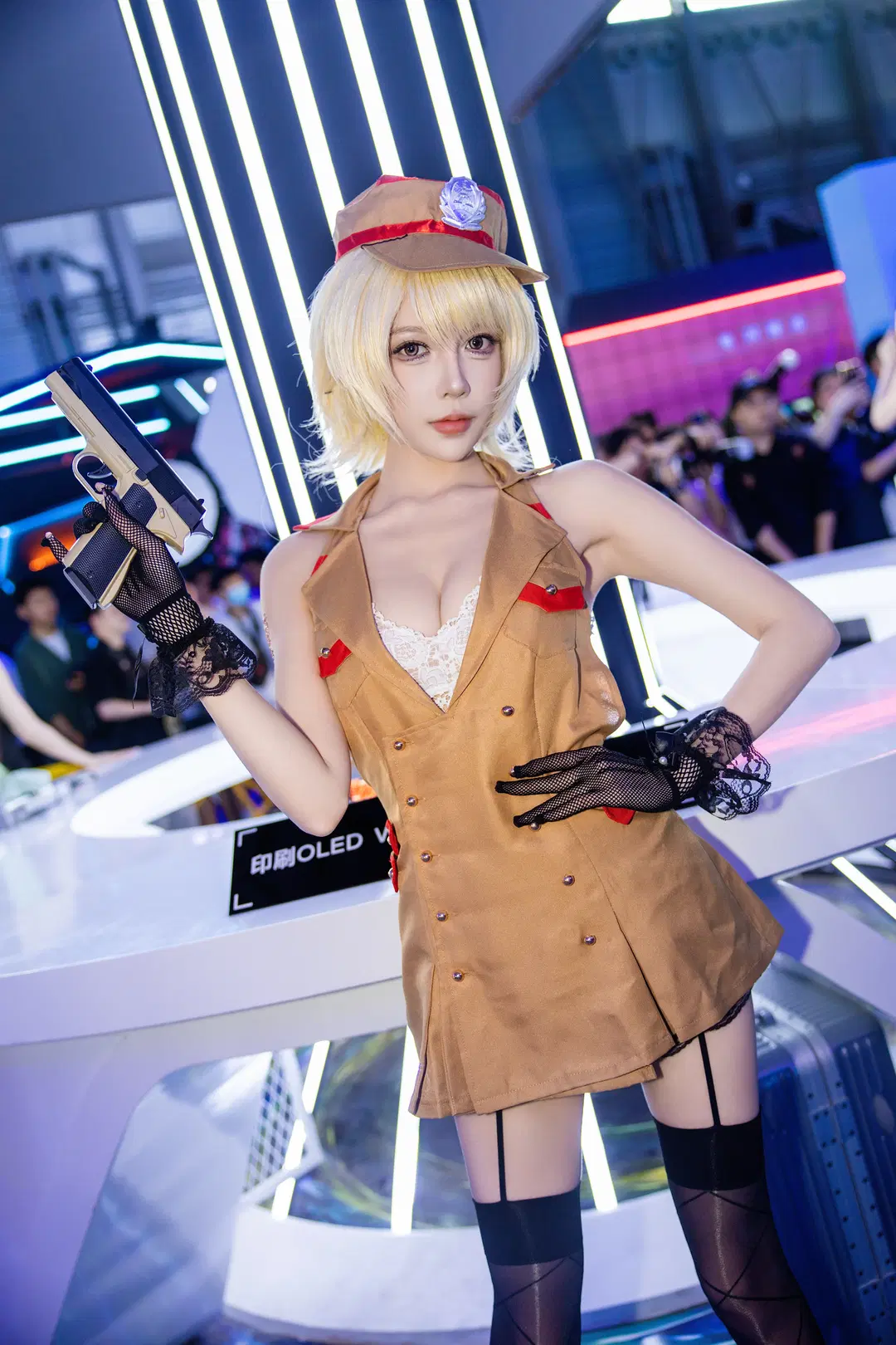 【スピリットフォックスコスプレ】チャイナジョイ TCLブース、クロスファイア スピリットフォックスの現地速報 - 梦羽 - 4枚目