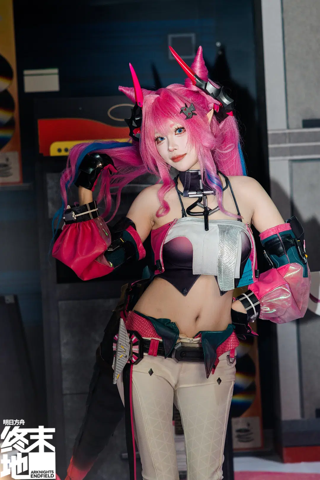 cosplay, 漫展返图, 明日方舟终末地, 伊冯cos, 鹰角嘉年华