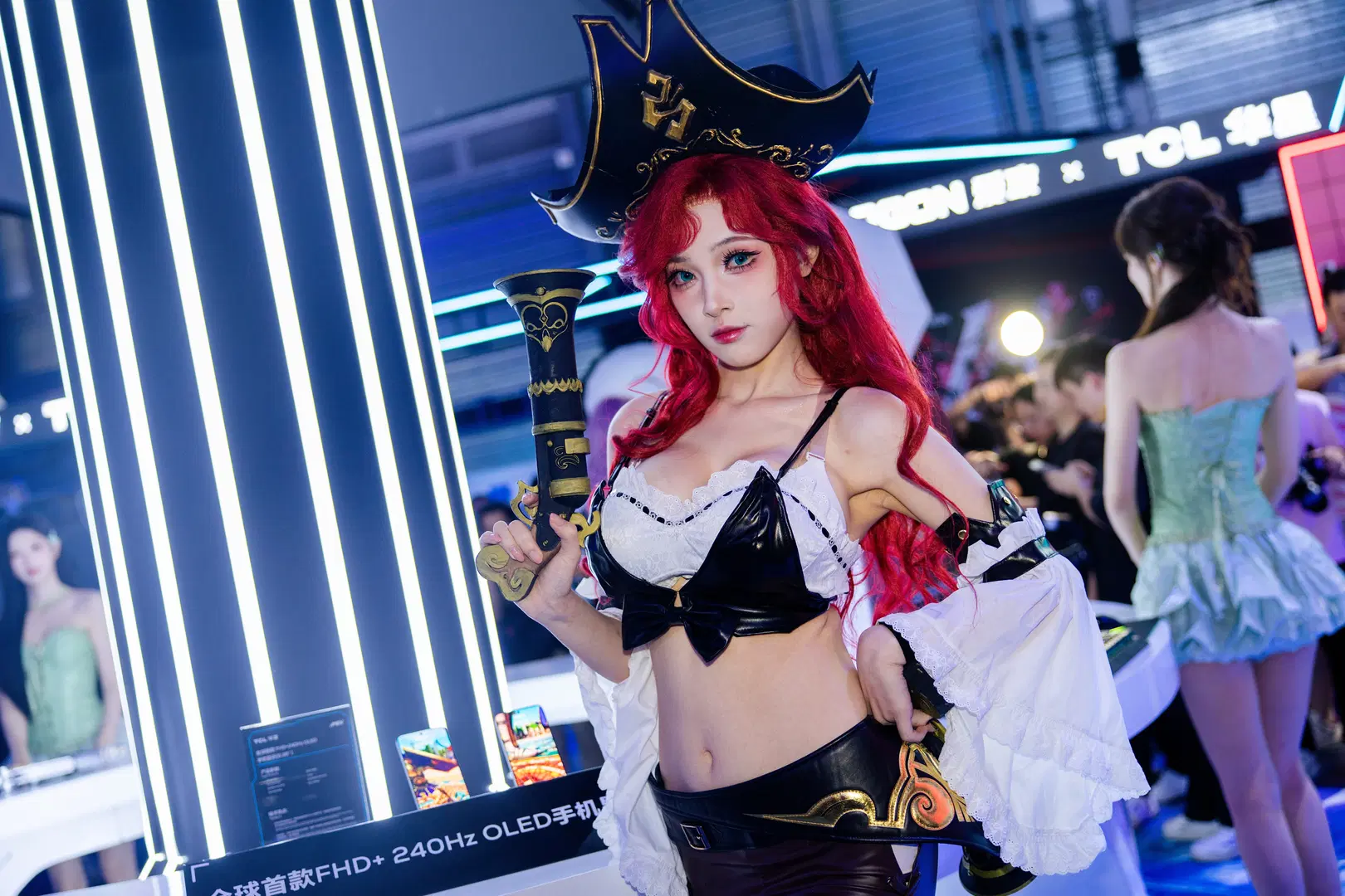 【厄运小姐cos】英雄联盟ChinaJoy现场演绎海盗风赏金猎人 - 梦羽 - 第3张