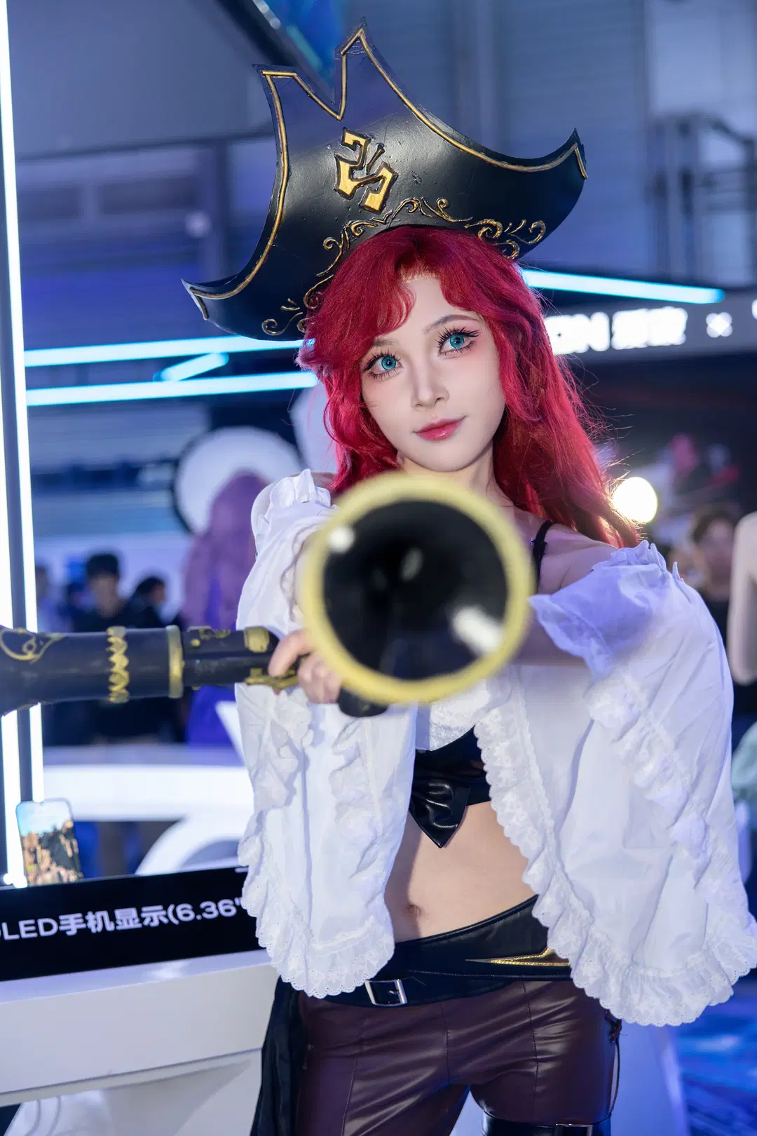 【厄运小姐cos】英雄联盟ChinaJoy现场演绎海盗风赏金猎人 - 梦羽 - 第5张