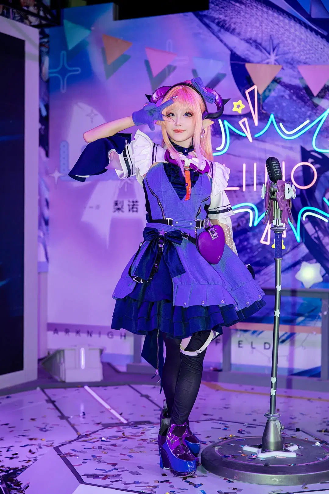 【リーノのコスプレ】『アークナイツ：エンドフィールド』ハイパーグリフカーニバルのステージ記録 - 梦羽 - 3枚目