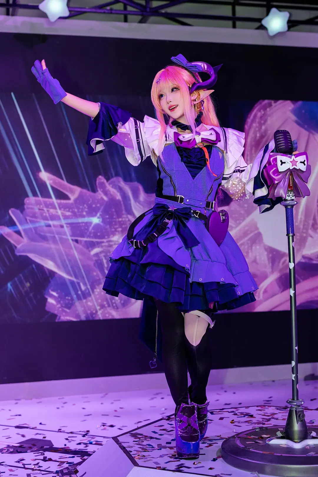 【リーノのコスプレ】『アークナイツ：エンドフィールド』ハイパーグリフカーニバルのステージ記録 - 梦羽 - 5枚目
