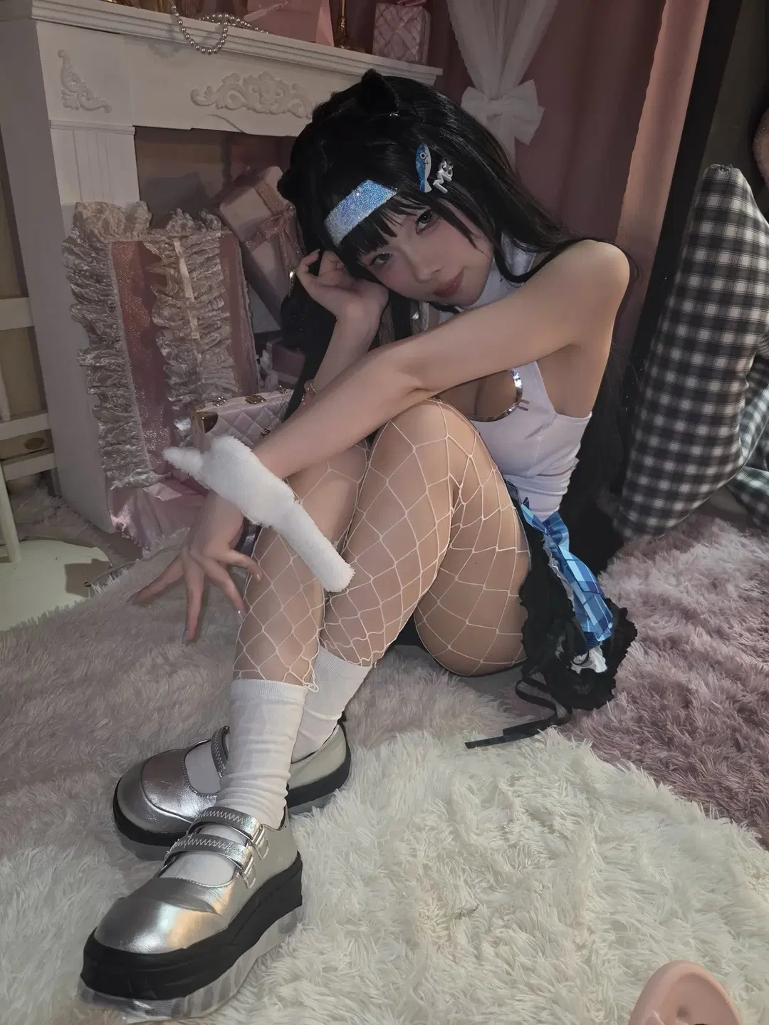胜利女神妮姬, 游戏cos, 丝袜, 敏特cos, 猫系