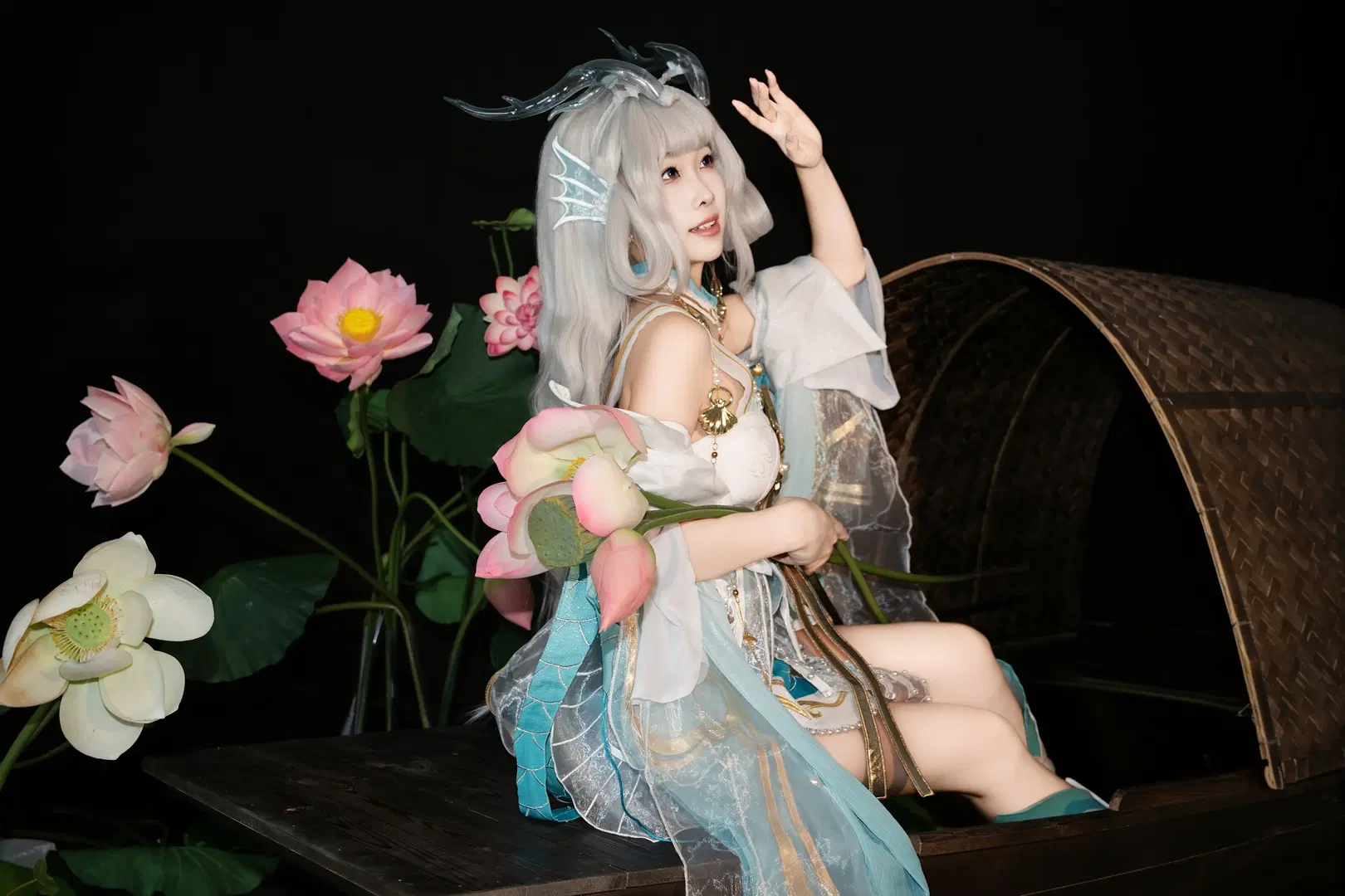 【西施cos】王者榮耀游龍清影的服化道與拍攝記錄 - Cosmos远辰 - 第3張