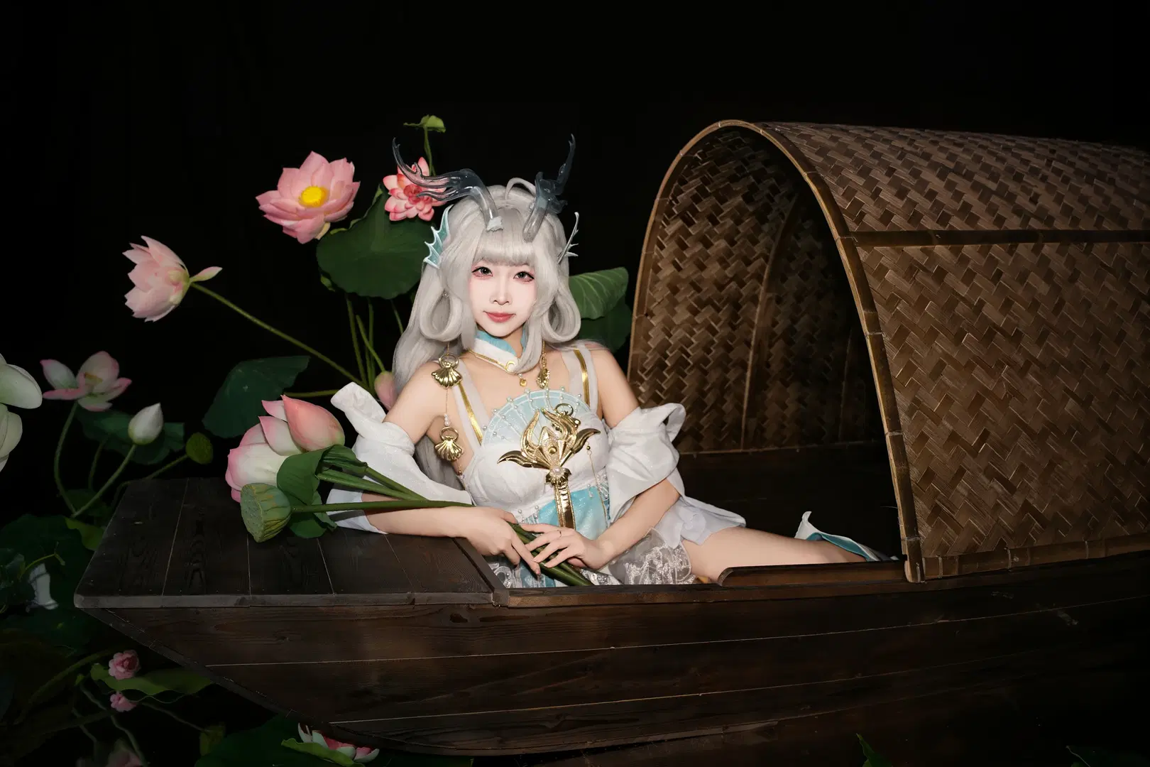 【西施cos】王者榮耀游龍清影的服化道與拍攝記錄 - Cosmos远辰 - 第4張