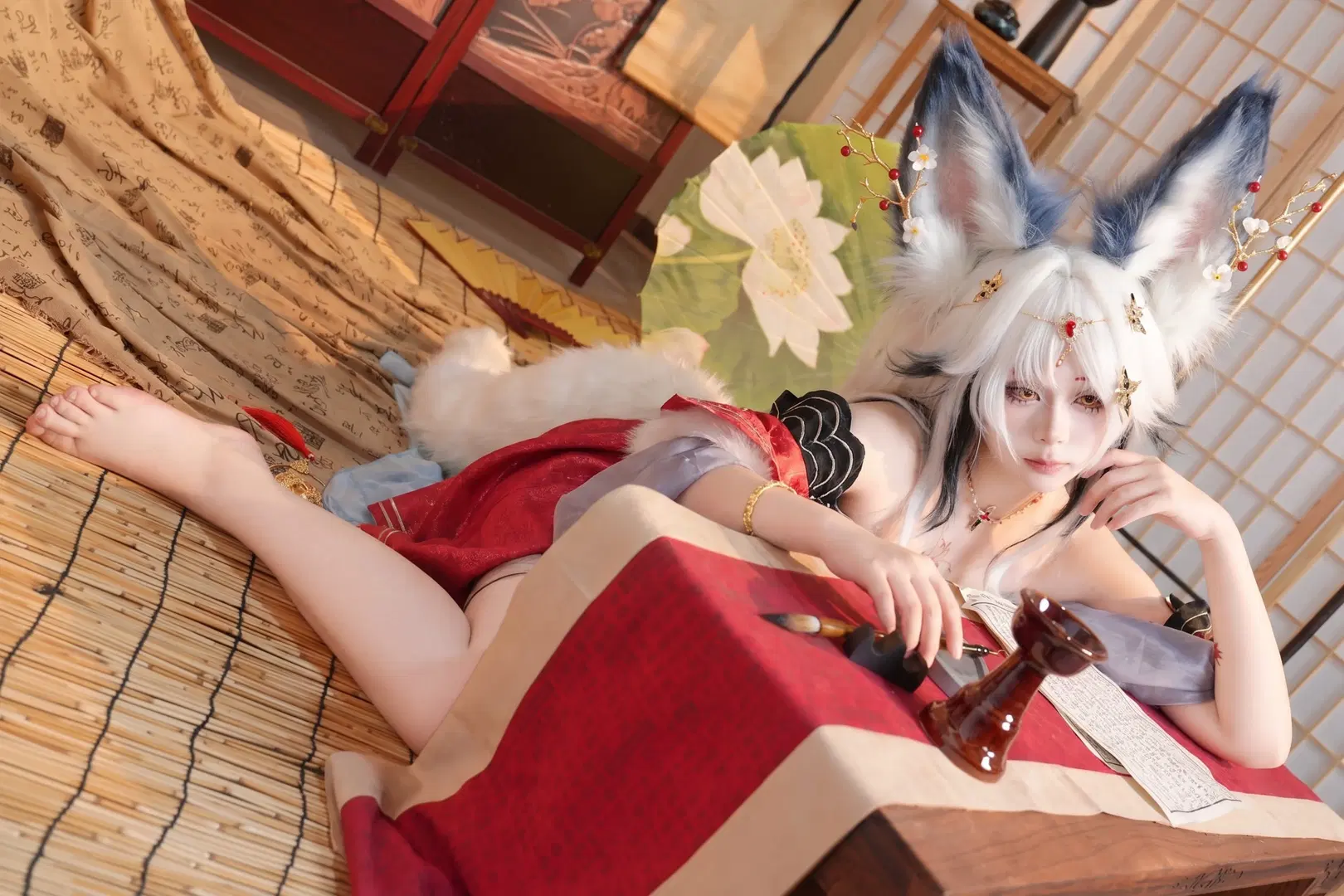 鸣潮, 古风cos, 兽耳, 正片, 心月狐cos
