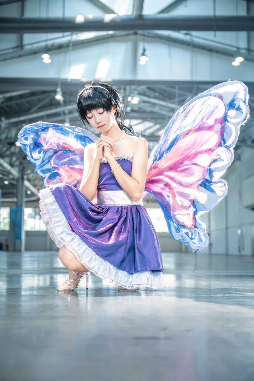 二次元攝影, 漫展, 瑞kiao cos, 仙子的秘密, 幻彩翅膀