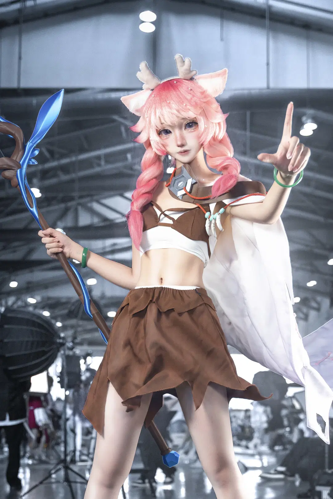 【瑤cos】王者榮耀本命英雄，中山漫展的鹿角精靈 - 牢底（鬼王版） - 第2張