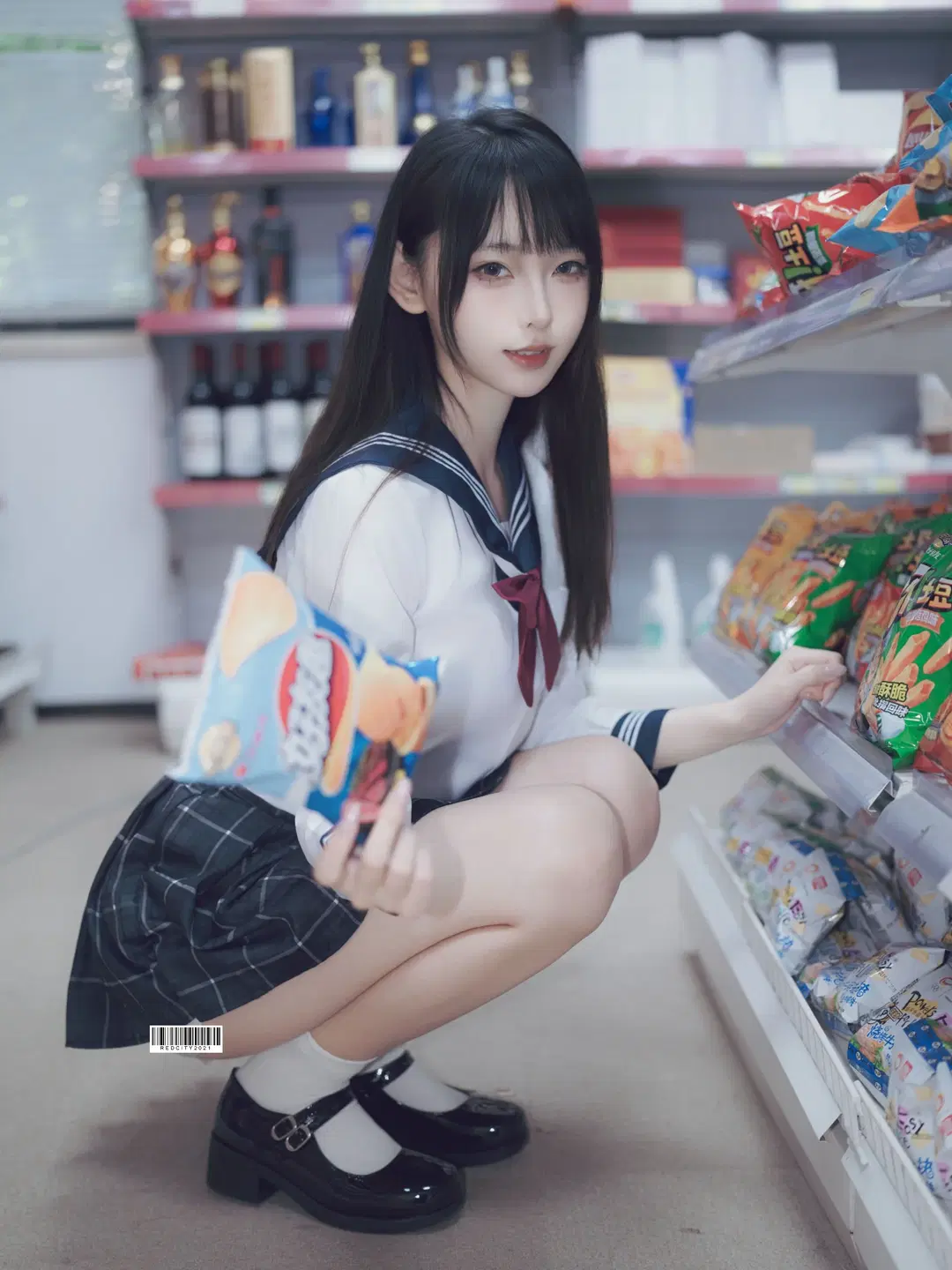 放學後小賣鋪的JK制服水手服寫真 - 星空 - 第2張