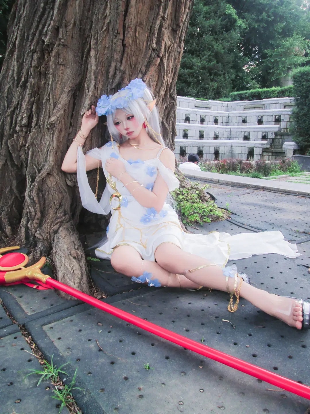 【フリーレン コスプレ】葬送のフリーレン 寒色系CCDカメラ撮影で魅せる静謐な雰囲気 - 星空 - 10枚目