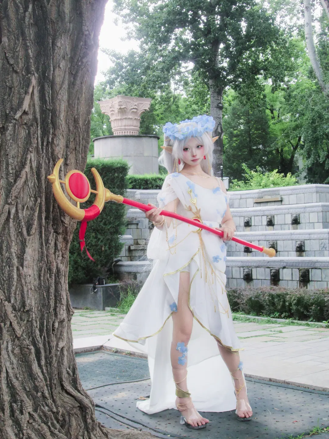 【フリーレン コスプレ】葬送のフリーレン 寒色系CCDカメラ撮影で魅せる静謐な雰囲気 - 星空 - 14枚目