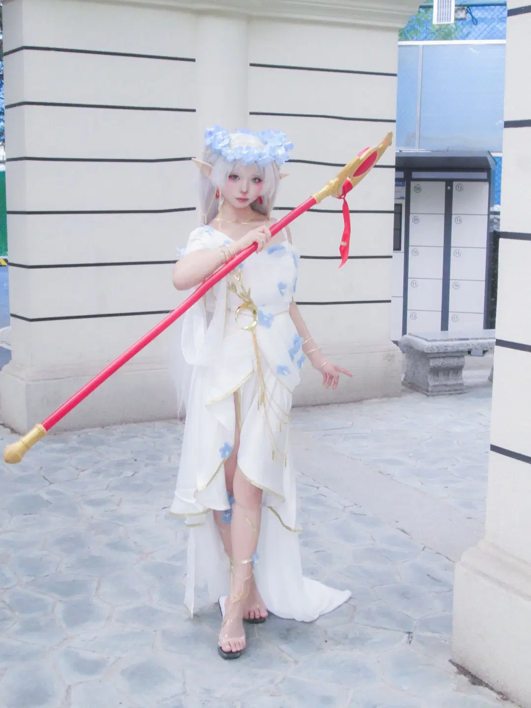 【フリーレン コスプレ】葬送のフリーレン 寒色系CCDカメラ撮影で魅せる静謐な雰囲気 - 星空 - 16枚目