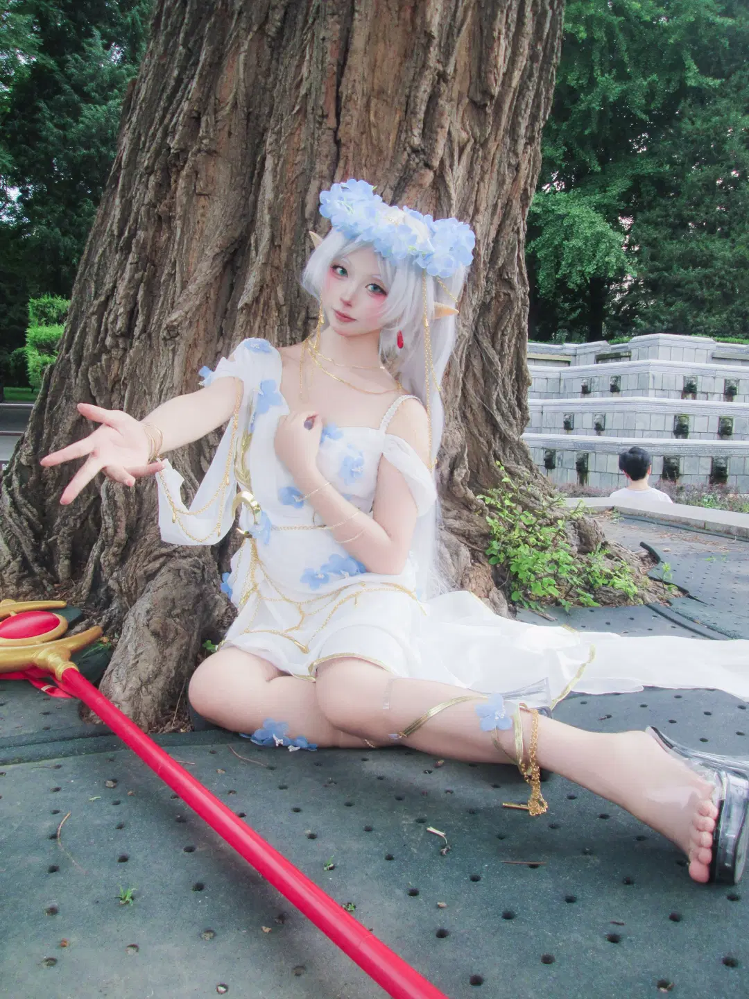 【フリーレン コスプレ】葬送のフリーレン 寒色系CCDカメラ撮影で魅せる静謐な雰囲気 - 星空 - 9枚目