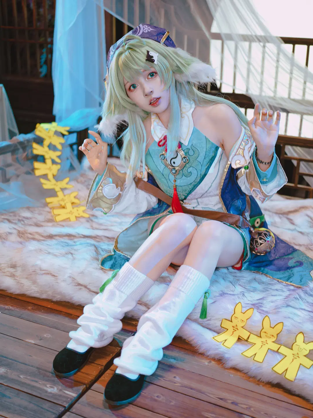 [Huohuo cosplay] Honkai: Star Rail: Late-night shift diary of the Ten-Lords Commission's little judge by 星空 - Image 11