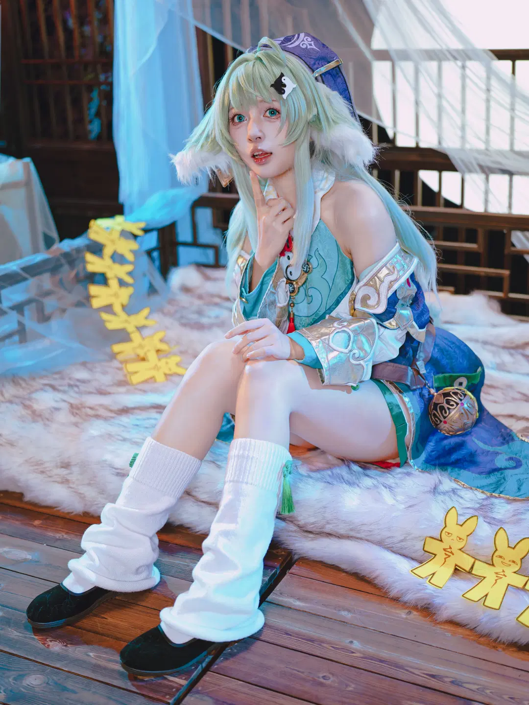 [Huohuo cosplay] Honkai: Star Rail: Late-night shift diary of the Ten-Lords Commission's little judge by 星空 - Image 13