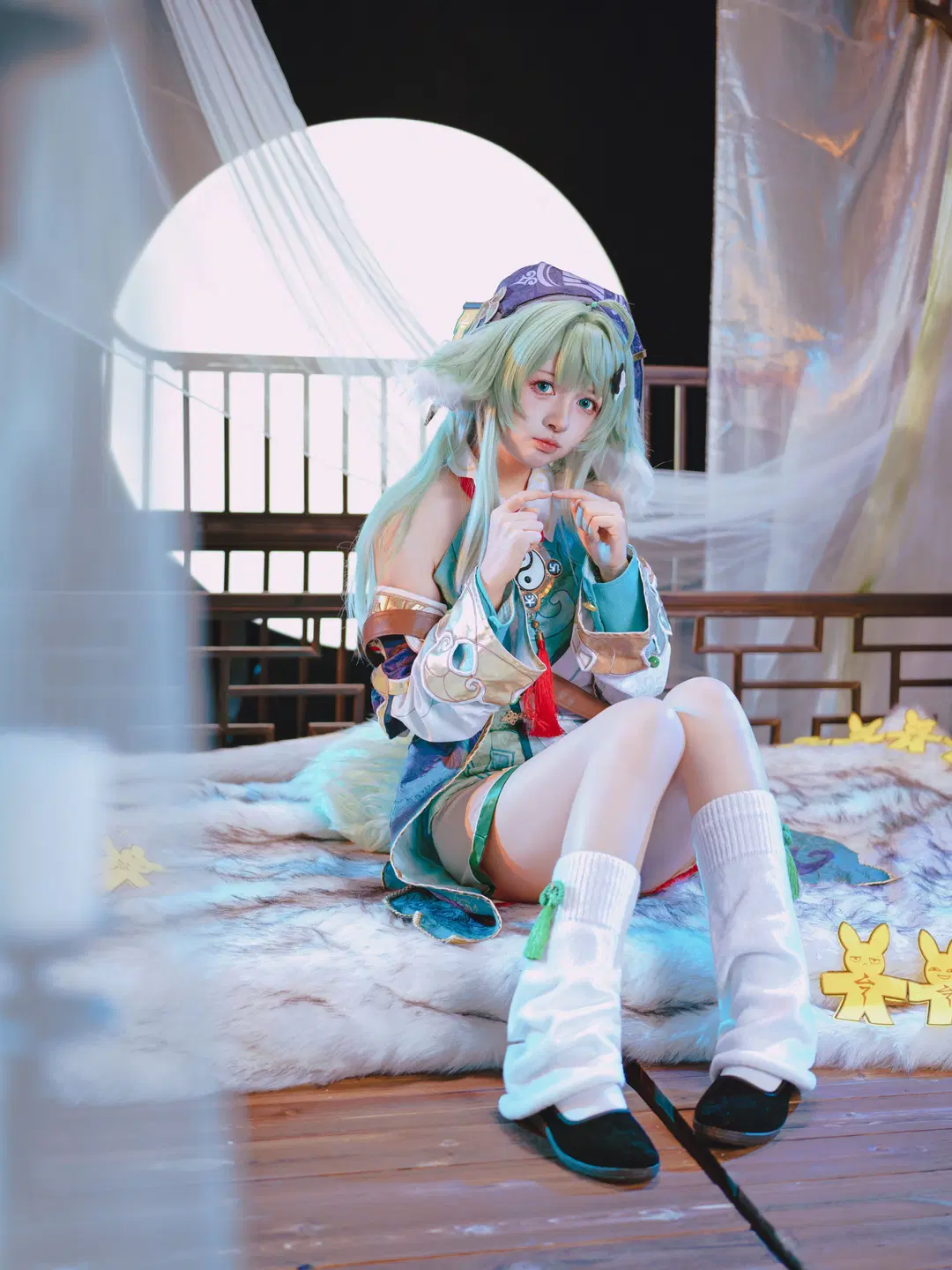 [Huohuo cosplay] Honkai: Star Rail: Late-night shift diary of the Ten-Lords Commission's little judge by 星空 - Image 18