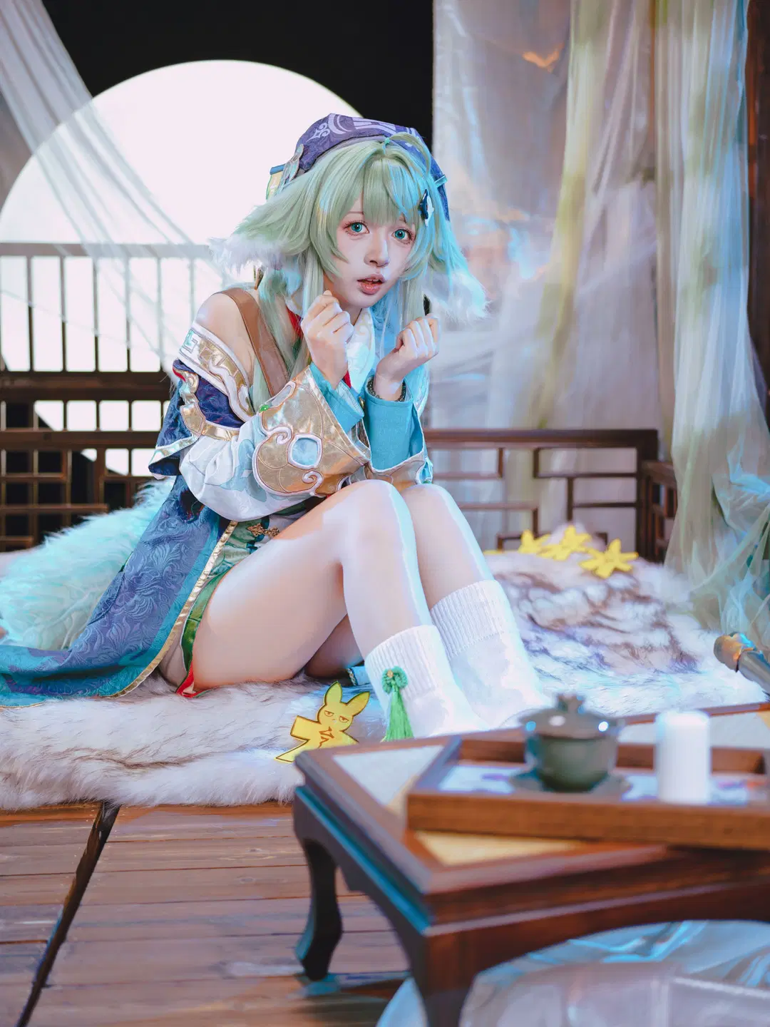 [Huohuo cosplay] Honkai: Star Rail: Late-night shift diary of the Ten-Lords Commission's little judge by 星空 - Image 3