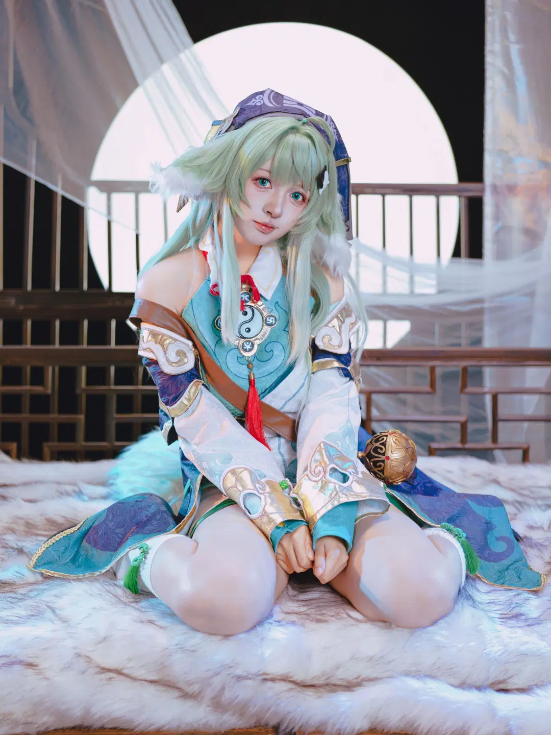 [Huohuo cosplay] Honkai: Star Rail: Late-night shift diary of the Ten-Lords Commission's little judge by 星空 - Image 5