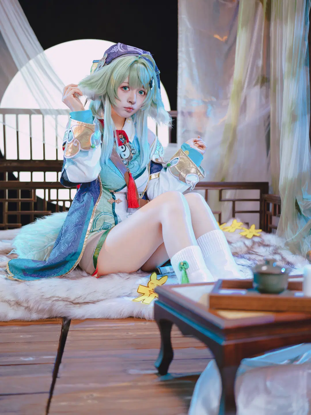 [Huohuo cosplay] Honkai: Star Rail: Late-night shift diary of the Ten-Lords Commission's little judge by 星空 - Image 8