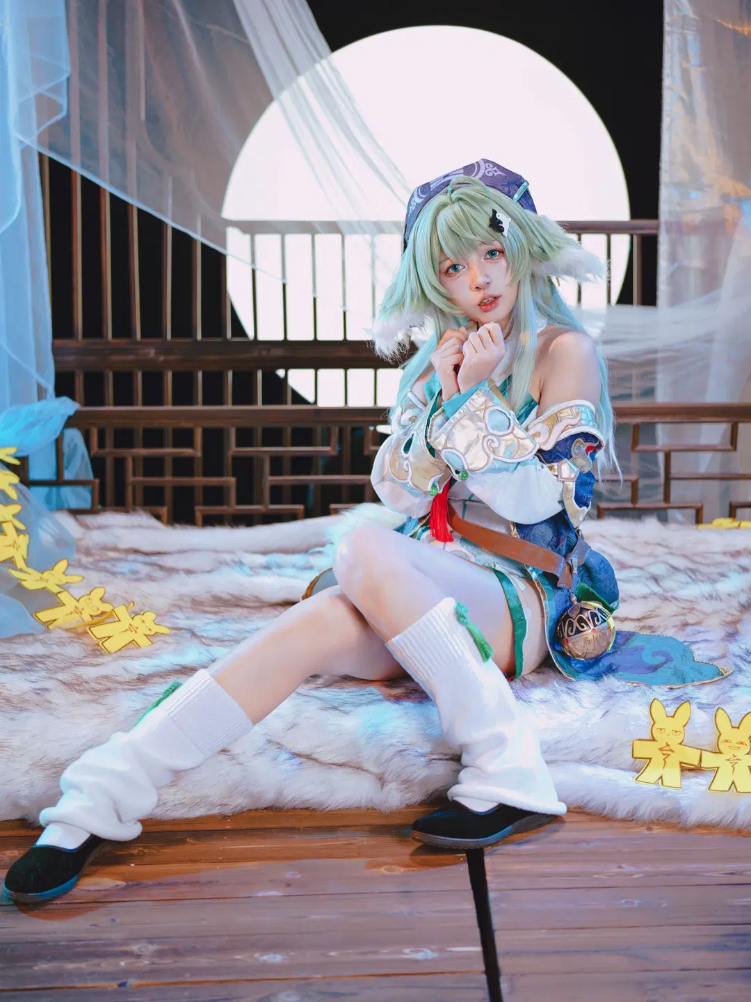 [Huohuo cosplay] Honkai: Star Rail: Late-night shift diary of the Ten-Lords Commission's little judge by 星空 - Image 9