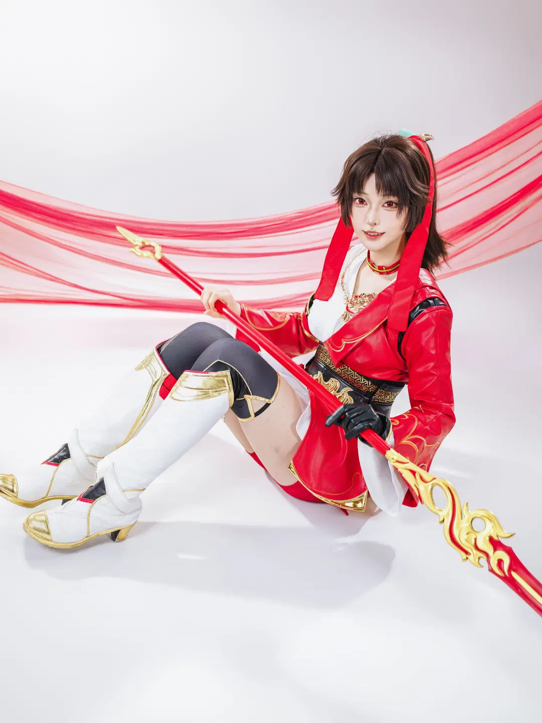 【雲纓cos】掠火長槍，回眸那一眼的戰鬥鋒芒 - 星空 - 第17張