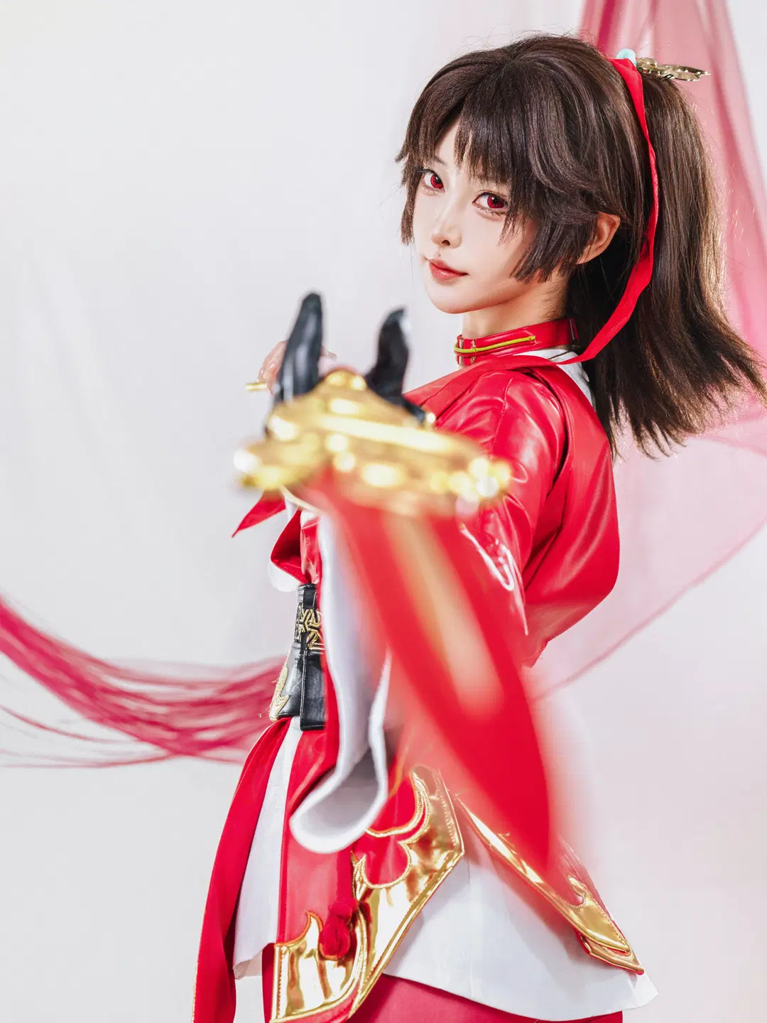 【雲纓cos】掠火長槍，回眸那一眼的戰鬥鋒芒 - 星空 - 第4張