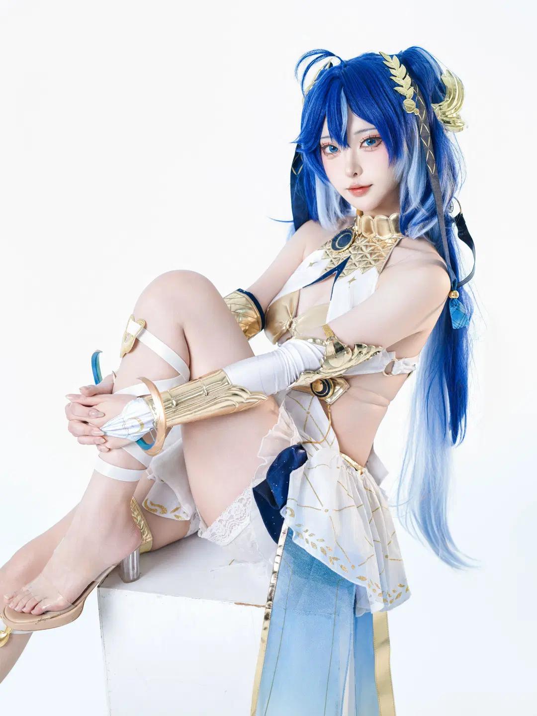 【ユーノ コスプレ】鳴潮の星海、静寂に宿る月光 - 星空 - 3枚目