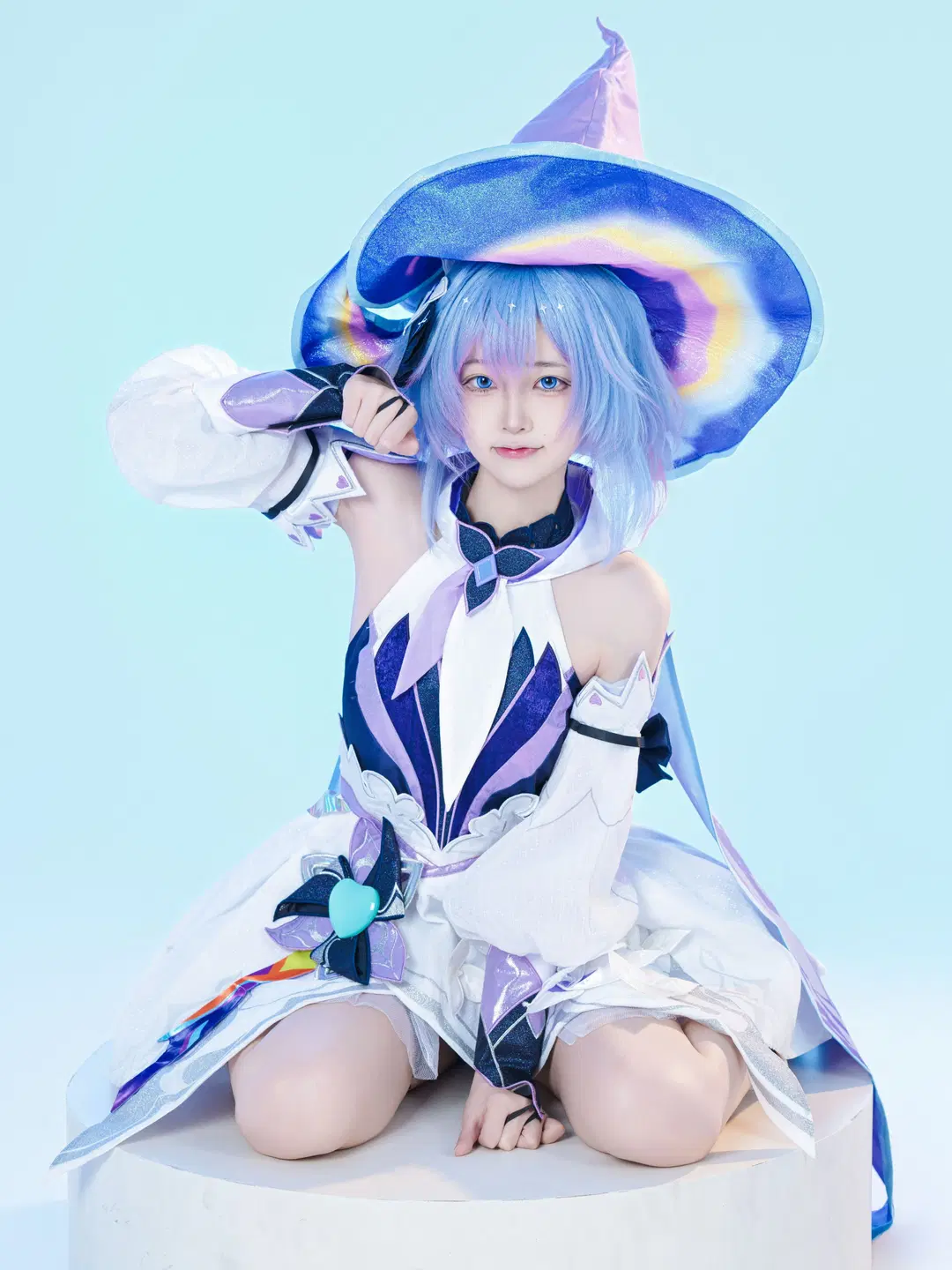 【小乔cos】王者荣耀时之魔女的星空魔法 - 第12张