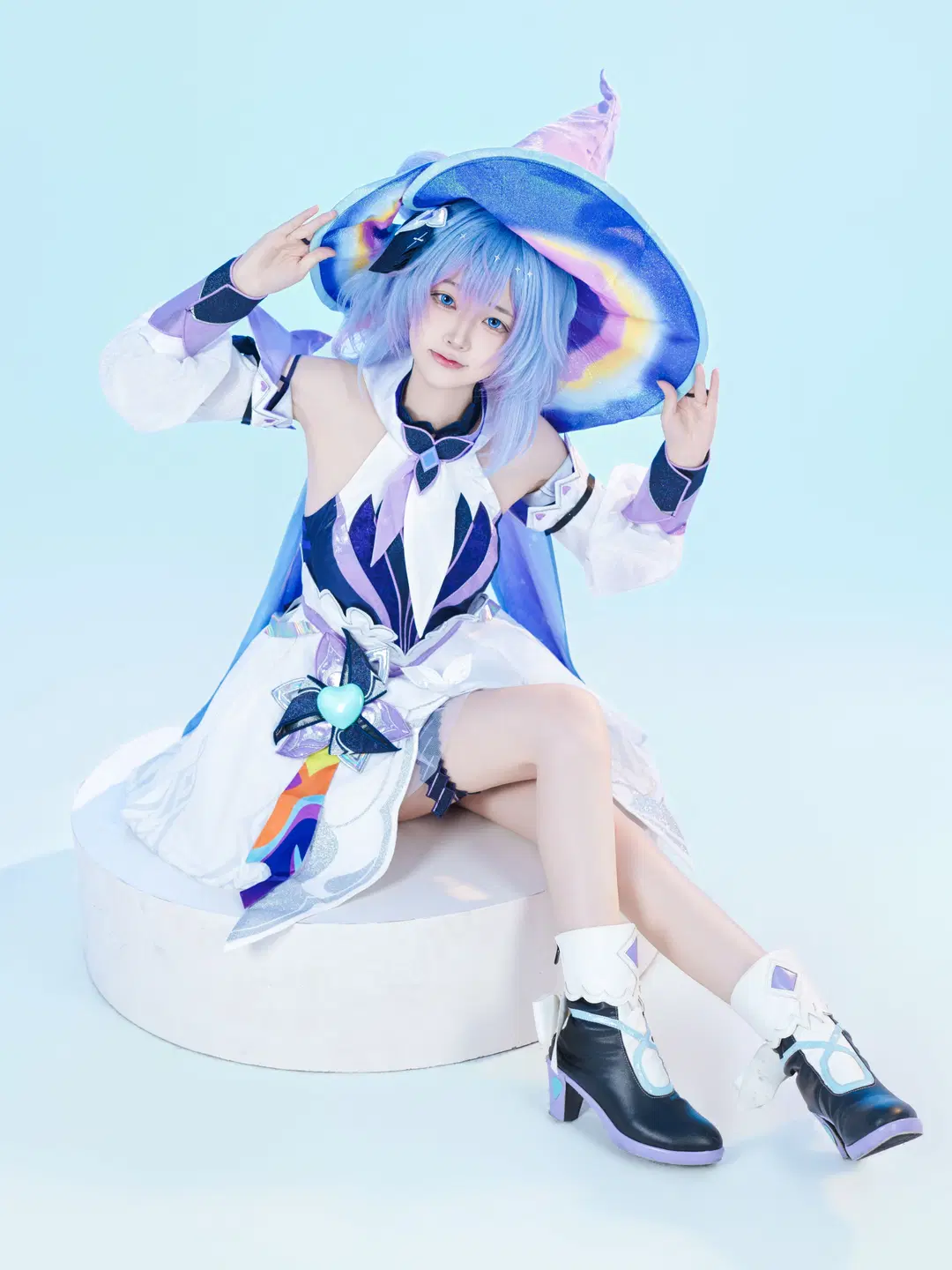 【小乔cos】王者荣耀时之魔女的星空魔法 - 第13张