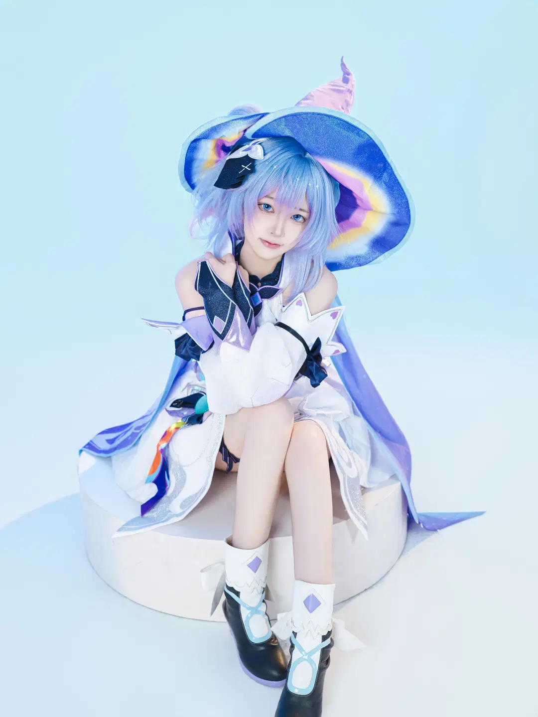 【小乔cos】王者荣耀时之魔女的星空魔法 - 第15张
