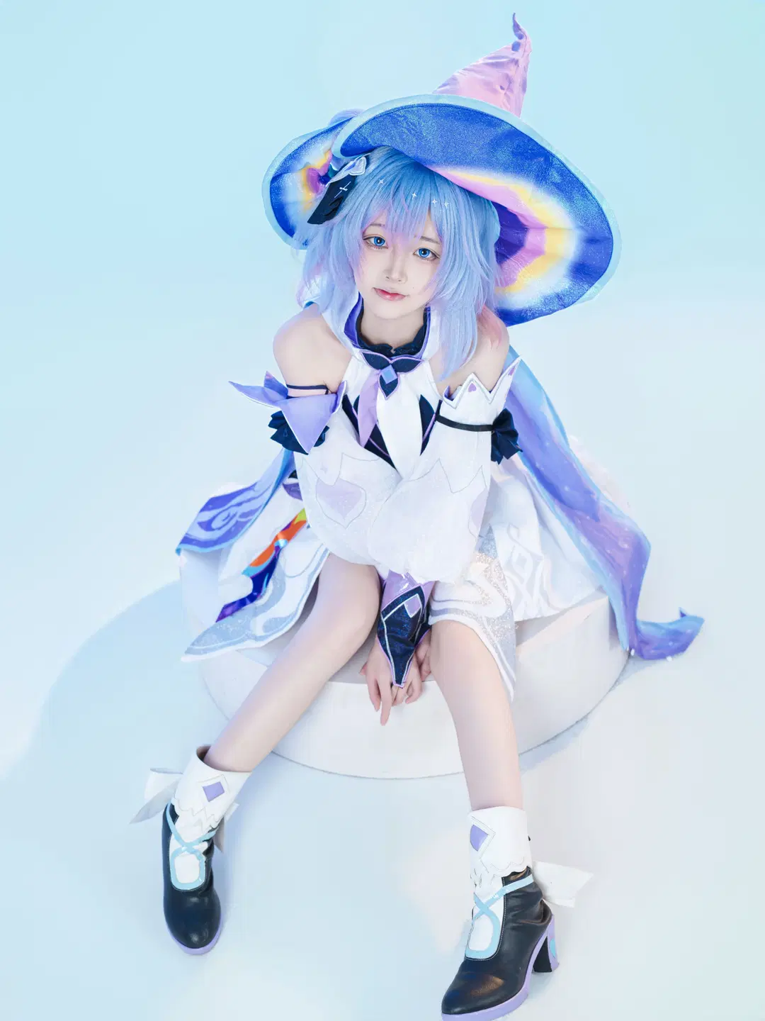 【小乔cos】王者荣耀时之魔女的星空魔法 - 第3张
