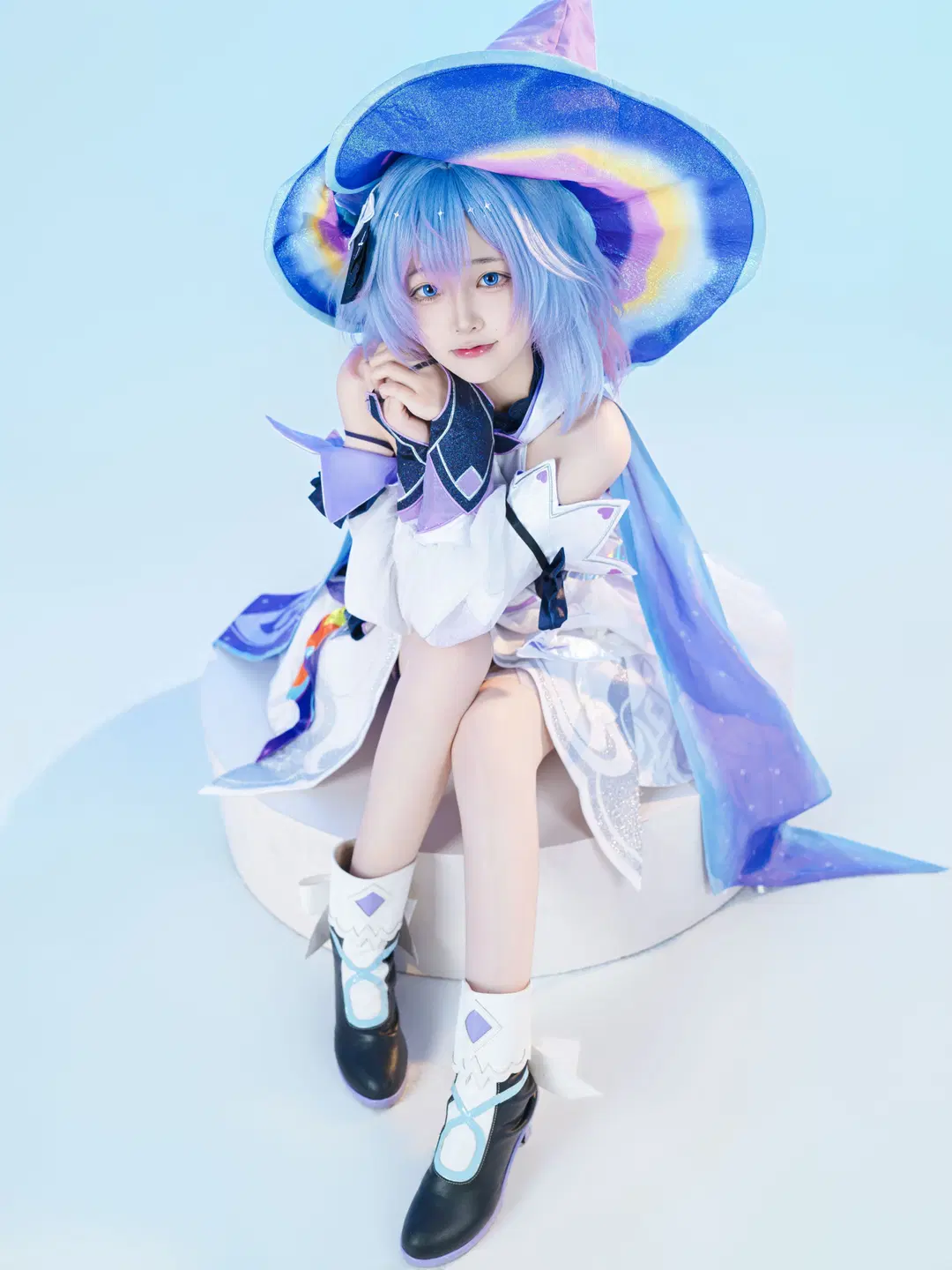 【小乔cos】王者荣耀时之魔女的星空魔法 - 第5张