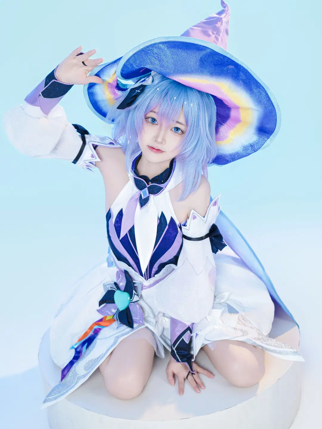 【小乔cos】王者荣耀时之魔女的星空魔法 - 第7张