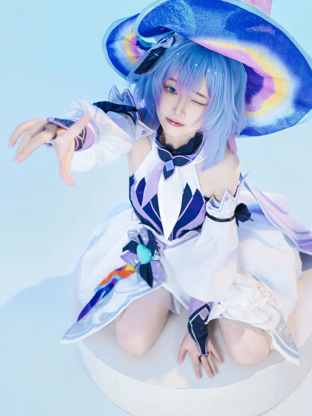 【小乔cos】王者荣耀时之魔女的星空魔法 - 第8张