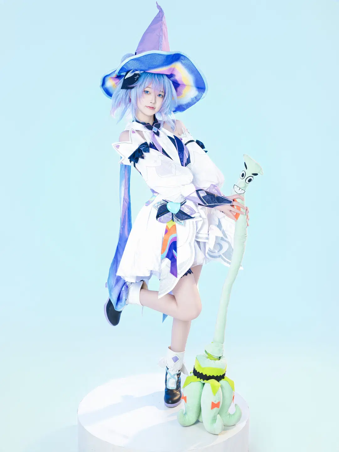 【小喬コスプレ】時の魔女の魔法の杖、本当にお茶目な相棒 - 星空 - 3枚目