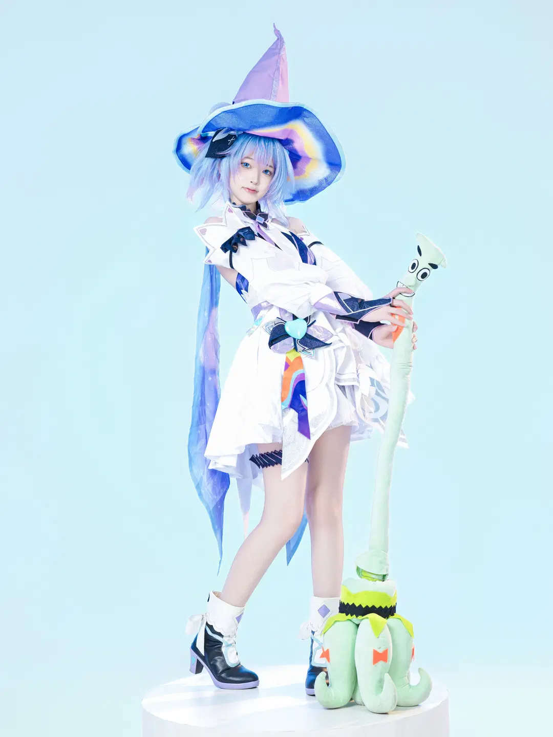 【小喬コスプレ】時の魔女の魔法の杖、本当にお茶目な相棒 - 星空 - 4枚目