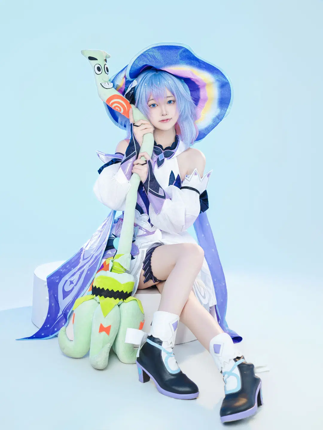 【小喬コスプレ】時の魔女の魔法の杖、本当にお茶目な相棒 - 星空 - 7枚目