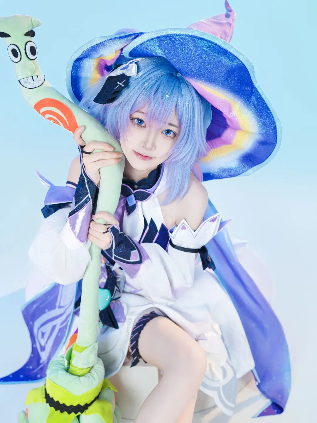 【小喬コスプレ】時の魔女の魔法の杖、本当にお茶目な相棒 - 星空 - 8枚目