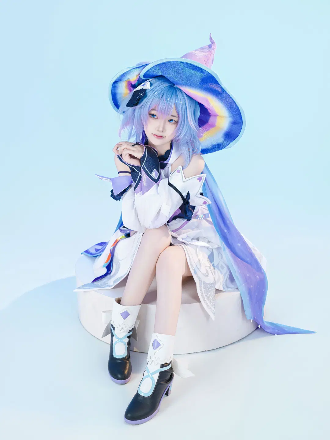 【小喬コスプレ】時の魔女の魔法の杖、本当にお茶目な相棒 - 星空 - 9枚目