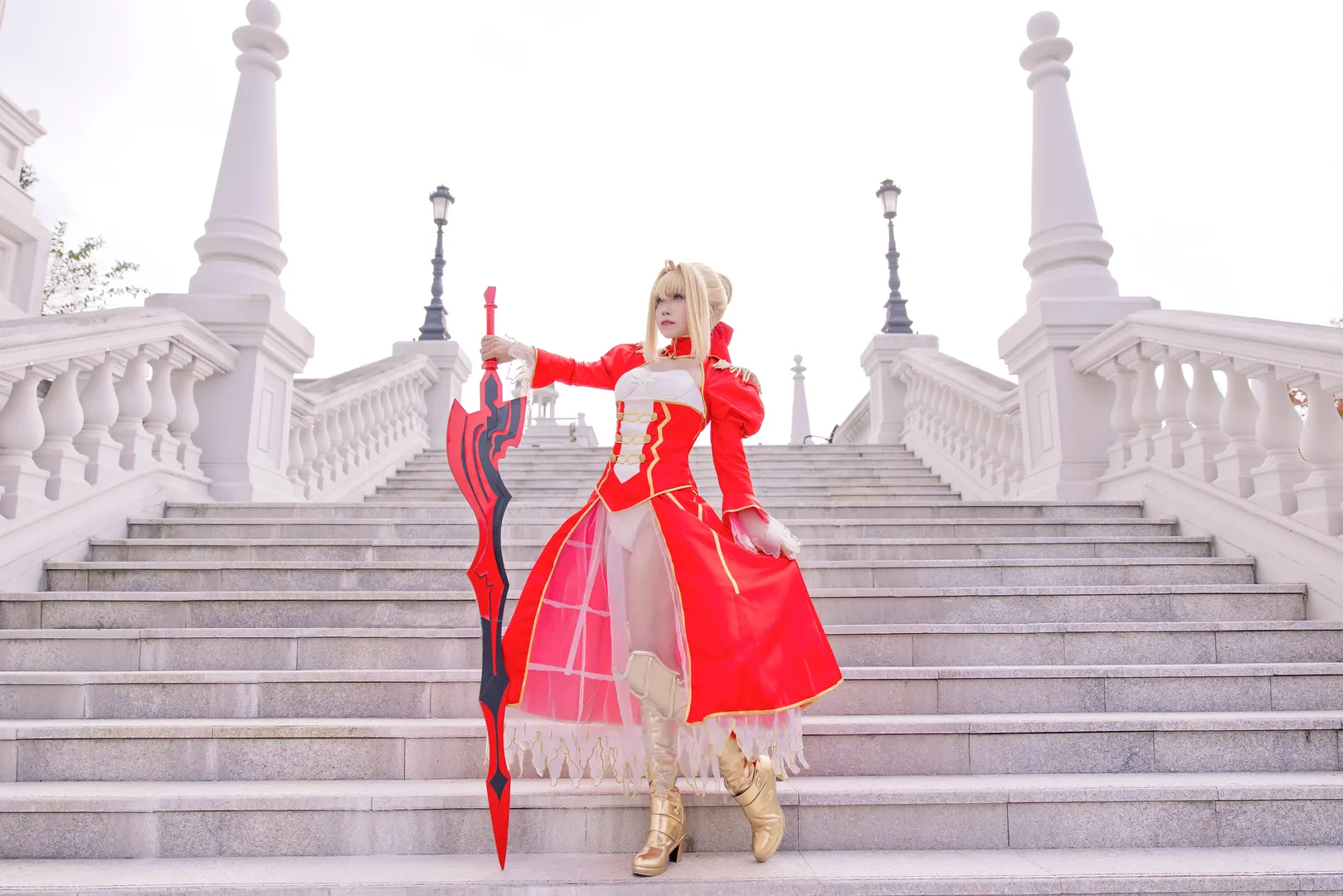 cosplay, 尼禄克劳狄乌斯, Fate, 尼禄cos, 丝袜 - 第2张