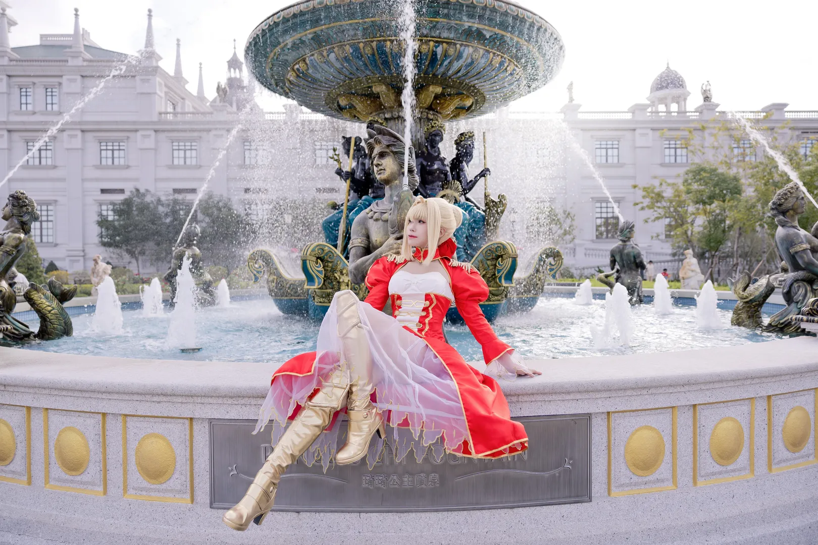 cosplay, 尼禄克劳狄乌斯, Fate, 尼禄cos, 丝袜 - 第4张