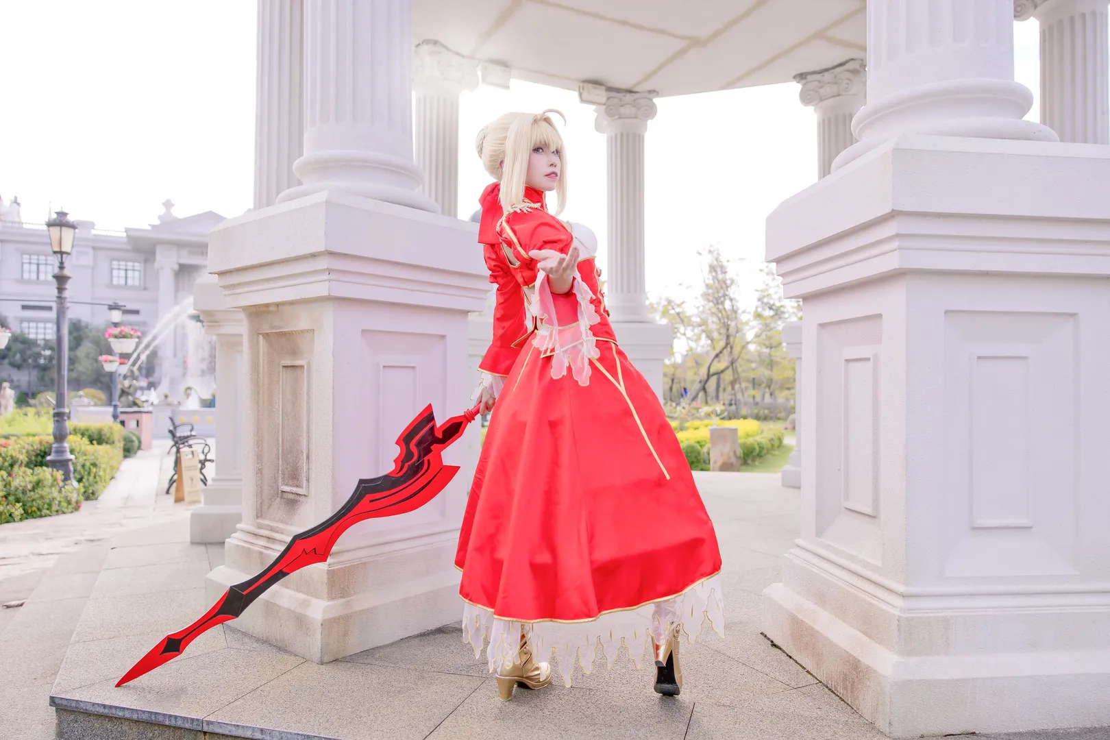 cosplay, 尼禄克劳狄乌斯, Fate, 尼禄cos, 丝袜 - 第6张