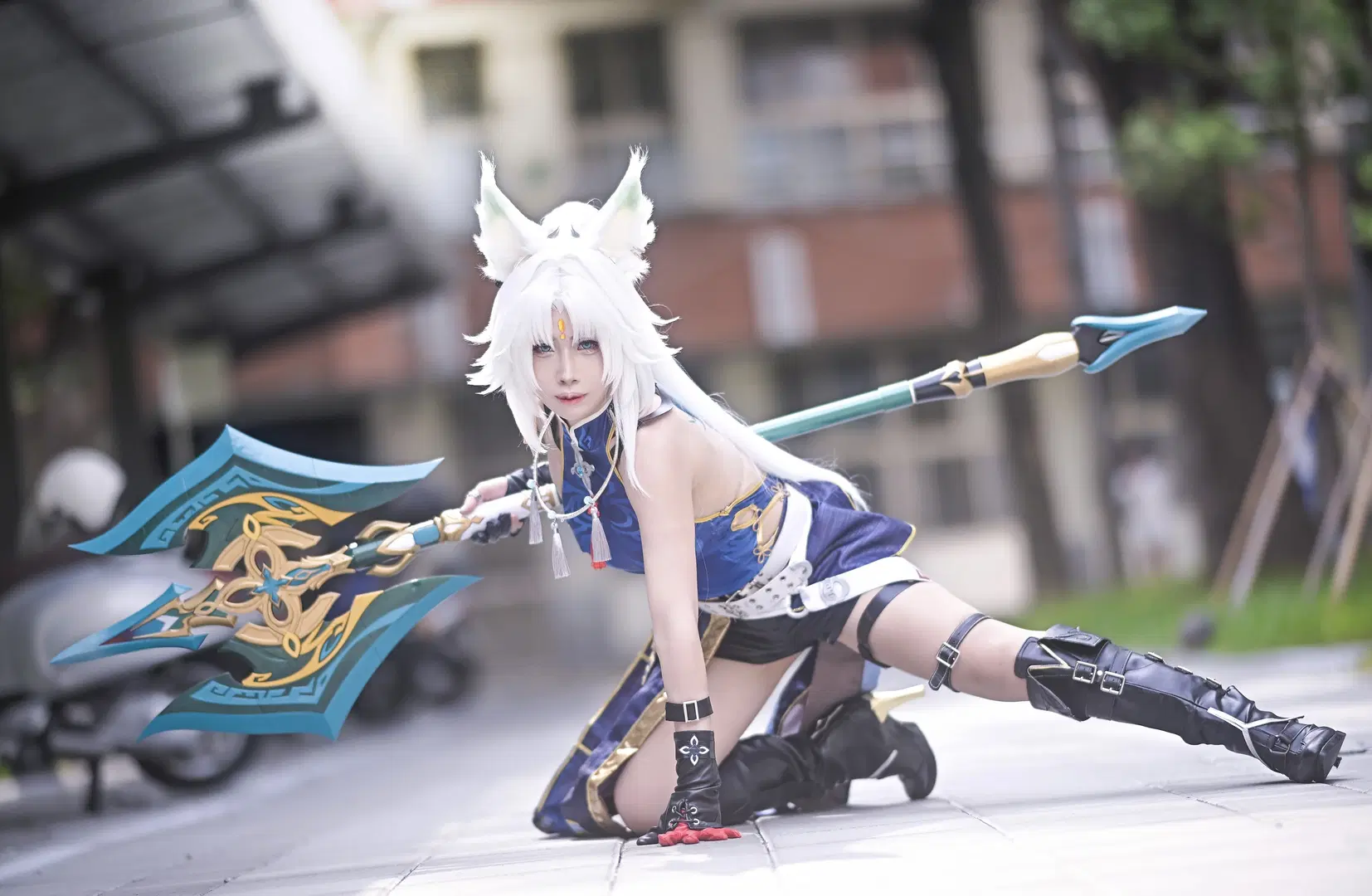 【Feixiao cosplay】Honkai: Star Rail: Yaoqing's General Feixiao High-Temperature Shoot Challenge (cosplay) by 柯栗子 - Image 10