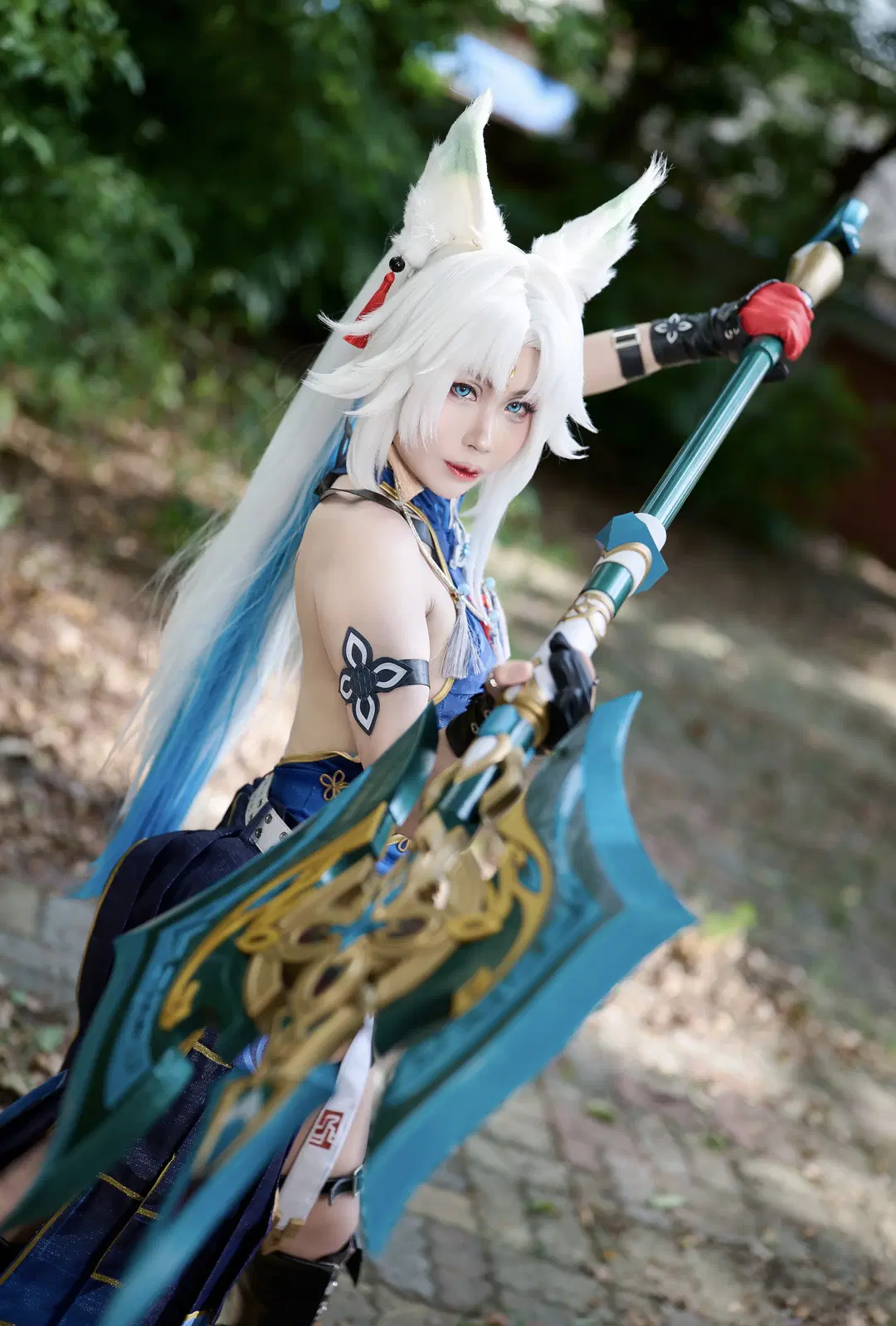 【Feixiao cosplay】Honkai: Star Rail: Yaoqing's General Feixiao High-Temperature Shoot Challenge (cosplay) by 柯栗子 - Image 3