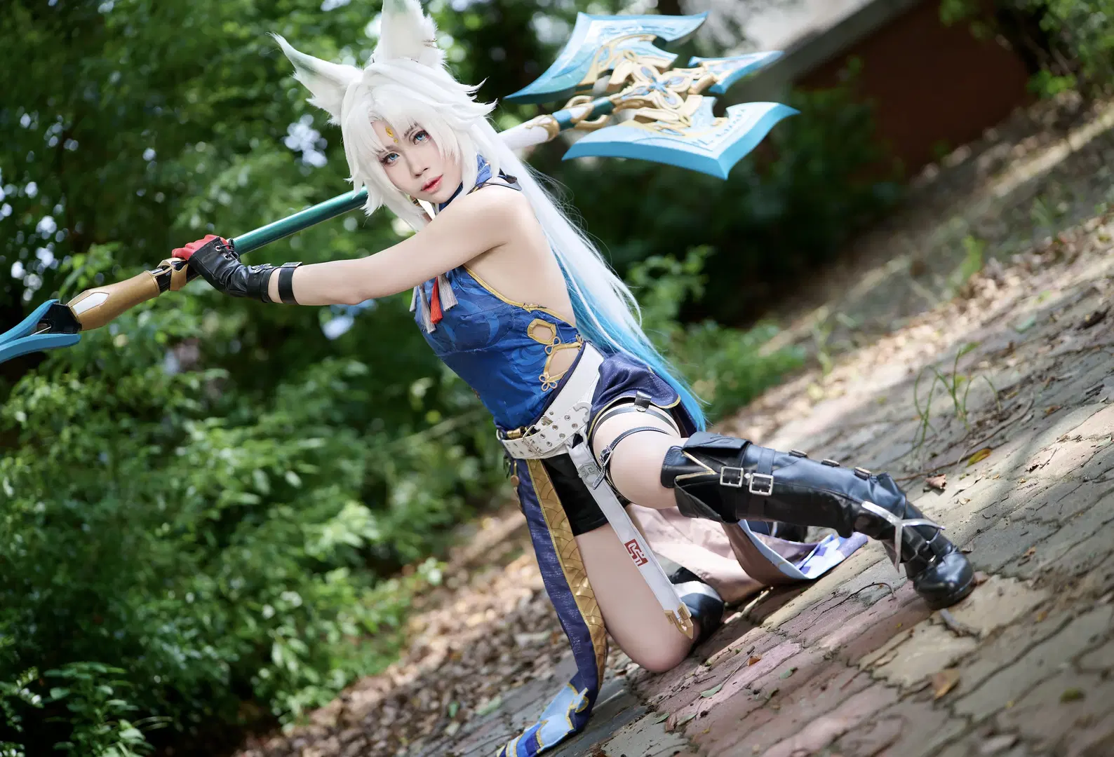 【Feixiao cosplay】Honkai: Star Rail: Yaoqing's General Feixiao High-Temperature Shoot Challenge (cosplay) by 柯栗子 - Image 4